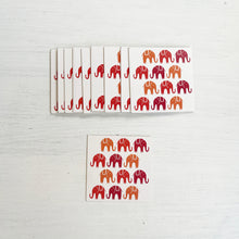 Load image into Gallery viewer, Gift Tag Set of 10 - Elephant