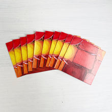 Load image into Gallery viewer, Gift Tag Set of 10 - Vermilion, Sonepur Mela, Bihar