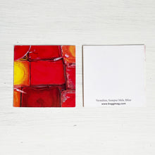 Load image into Gallery viewer, Gift Tag Set of 10 - Vermilion, Sonepur Mela, Bihar