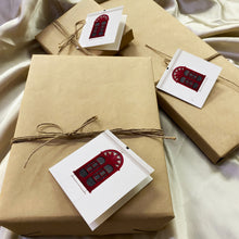 Load image into Gallery viewer, Gift Tag Set of 10 - Goa Window, Brown