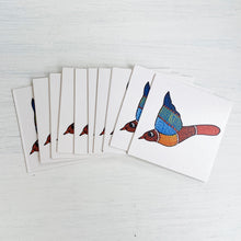 Load image into Gallery viewer, Gift Tag Set of 10 - Gond Bird
