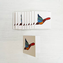 Load image into Gallery viewer, Gift Tag Set of 10 - Gond Bird