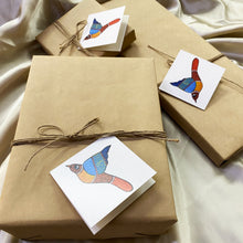 Load image into Gallery viewer, Gift Tag Set of 10 - Gond Bird