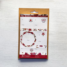 Load image into Gallery viewer, Gift Tag Stickers set of 6 - Taj Mahal