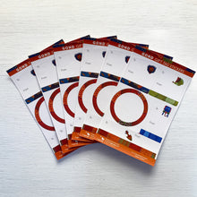 Load image into Gallery viewer, Gift Tag Stickers set of 6 - Gond