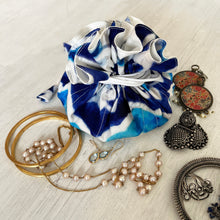 Load image into Gallery viewer, Jewellery Organiser - Blue Pottery