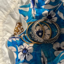 Load image into Gallery viewer, Jewellery Organiser - Blue Pottery