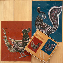 Load image into Gallery viewer, Jigsaw Puzzle 20 Pieces - Kalamkari Parrot and Pigeon