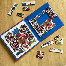 Load image into Gallery viewer, Magnetic Puzzle - Gond Peacock