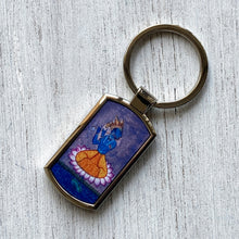Load image into Gallery viewer, Key Ring Rectangle - Krishna
