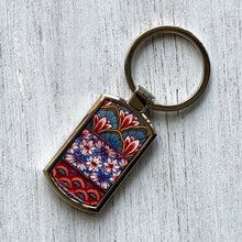 Load image into Gallery viewer, Key Ring Rectangle - Murals City Palace, Jaipur