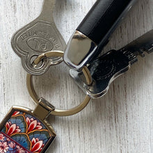 Load image into Gallery viewer, Key Ring Rectangle - Murals City Palace, Jaipur