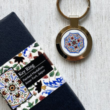 Load image into Gallery viewer, Key Ring Round - Medallion, Amer Fort - Jaipur