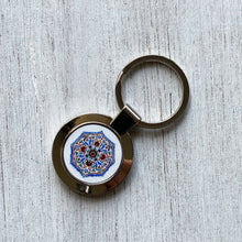 Load image into Gallery viewer, Key Ring Round - Medallion, Amer Fort - Jaipur