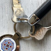 Load image into Gallery viewer, Key Ring Round - Medallion, Amer Fort - Jaipur