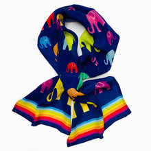 Load image into Gallery viewer, Kid Scarf - Elephants
