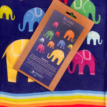 Load image into Gallery viewer, Kid Scarf - Elephants
