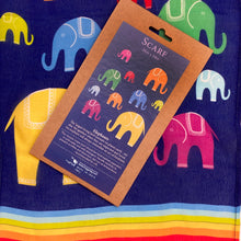 Load image into Gallery viewer, Kid Scarf - Elephants