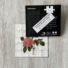 Load image into Gallery viewer, Magnetic Message Puzzle - Mughal Miniature Rose