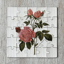 Load image into Gallery viewer, Magnetic Message Puzzle - Mughal Miniature Rose