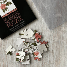 Load image into Gallery viewer, Magnetic Message Puzzle - Mughal Miniature Rose