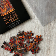 Load image into Gallery viewer, Magnetic Message Puzzle - Madhubani, Radha Krishna