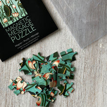 Load image into Gallery viewer, Magnetic Message Puzzle - Pichwai, Lotus