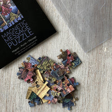 Load image into Gallery viewer, Magnetic Message Puzzle - Kalighat Pat, Babu Biwi