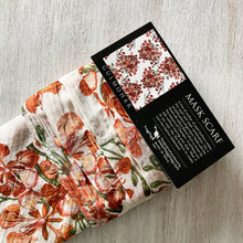 Load image into Gallery viewer, Mask Scarf - Gulmohar