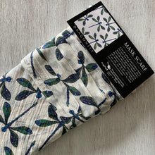 Load image into Gallery viewer, Mask Scarf - Dragonfly