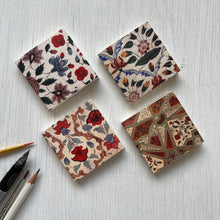 Load image into Gallery viewer, Mini Notebooks Set of 4 - Floral Motifs, Amer Fort, Jaipur