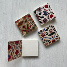 Load image into Gallery viewer, Mini Notebooks Set of 4 - Floral Motifs, Amer Fort, Jaipur