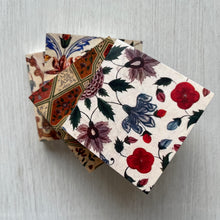 Load image into Gallery viewer, Mini Notebooks Set of 4 - Floral Motifs, Amer Fort, Jaipur