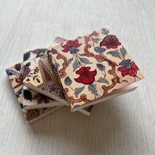 Load image into Gallery viewer, Mini Notebooks Set of 4 - Floral Motifs, Amer Fort, Jaipur