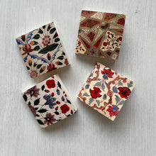 Load image into Gallery viewer, Mini Notebooks Set of 4 - Floral Motifs, Amer Fort, Jaipur