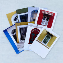 Load image into Gallery viewer, Post Cards Set of 8 - Goa Windows