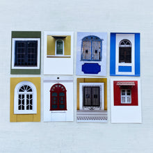 Load image into Gallery viewer, Post Cards Set of 8 - Goa Windows