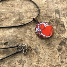 Load image into Gallery viewer, Art Pendants 25 mm - Gond - Bird