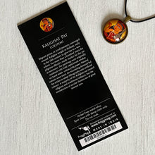 Load image into Gallery viewer, Art Pendants 25 mm - Kalighat Pat-  Lukshmi