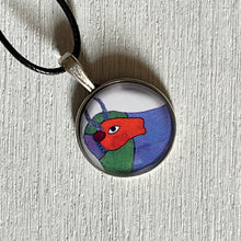 Load image into Gallery viewer, Art Pendants 25 mm - Gond - Cow