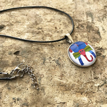 Load image into Gallery viewer, Art Pendants 25 mm - Gond - Elephant