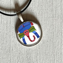 Load image into Gallery viewer, Art Pendants 25 mm - Gond - Elephant