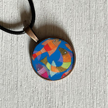 Load image into Gallery viewer, Art Pendants 25 mm - Gond - Fish