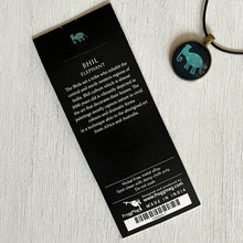 Load image into Gallery viewer, Art Pendants 25 mm - Bhil- Elephant