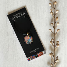 Load image into Gallery viewer, Art Pendants 25 mm - Kalighat Pat- Bibi