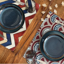 Load image into Gallery viewer, Place Mats - Mandana - Maroon