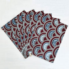 Load image into Gallery viewer, Place Mats - Mandana - Maroon