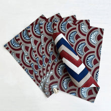 Load image into Gallery viewer, Place Mats - Mandana - Maroon
