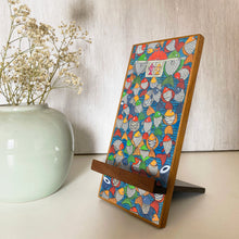 Load image into Gallery viewer, Phone Stand - Kalighat Pat Fish
