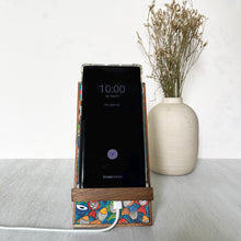 Load image into Gallery viewer, Phone Stand - Kalighat Pat Fish
